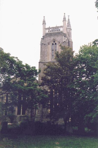 St John's from the churchyard