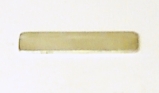 silver case divided longitudinally, 4 inches by 1 inch by one eighth of an inch, join five eighths of an inch.