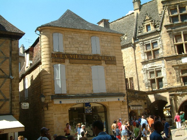 The old town of Sarlat.