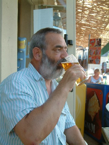 A baron of beer (That's the name of the half litre glass).