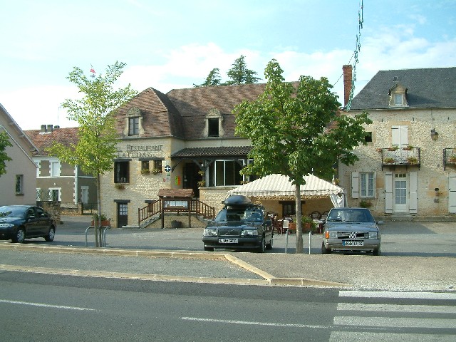 Hotel de la Terrasse, Salignac.