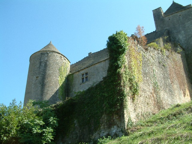 The chateau at Salignac.