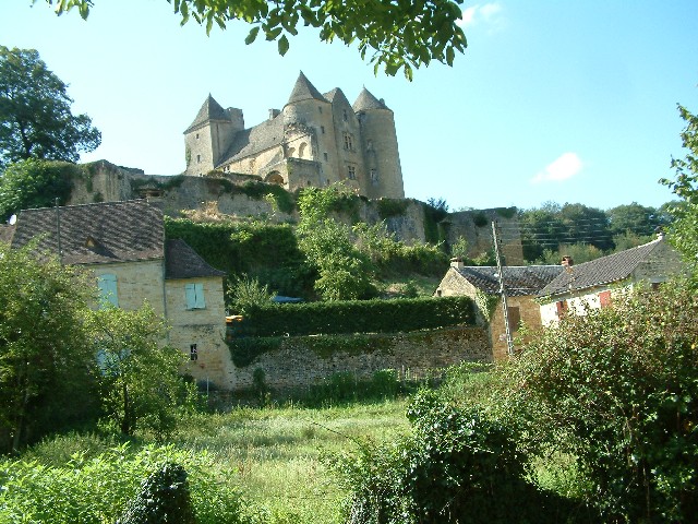 The chateau at Salignac.