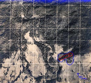 Target Map re the East Lancs landing at Ru-wya