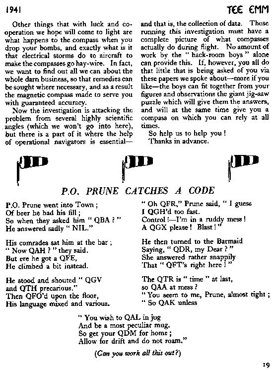 Calling All Navigators - part 2 - Tee Emm