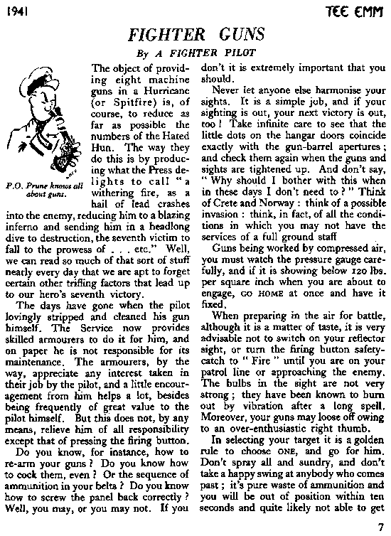 Fighter Guns - part 1 - Tee Emm