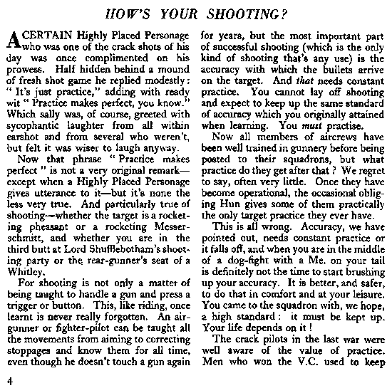 How's your shooting? - part1 - Tee Emm