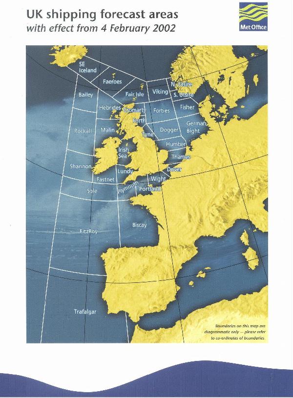 Metareas I 2 Revised Sea Areas Wef 4 February 2002 Metareas I 2 Revised Sea Areas Wef 4 February 2002